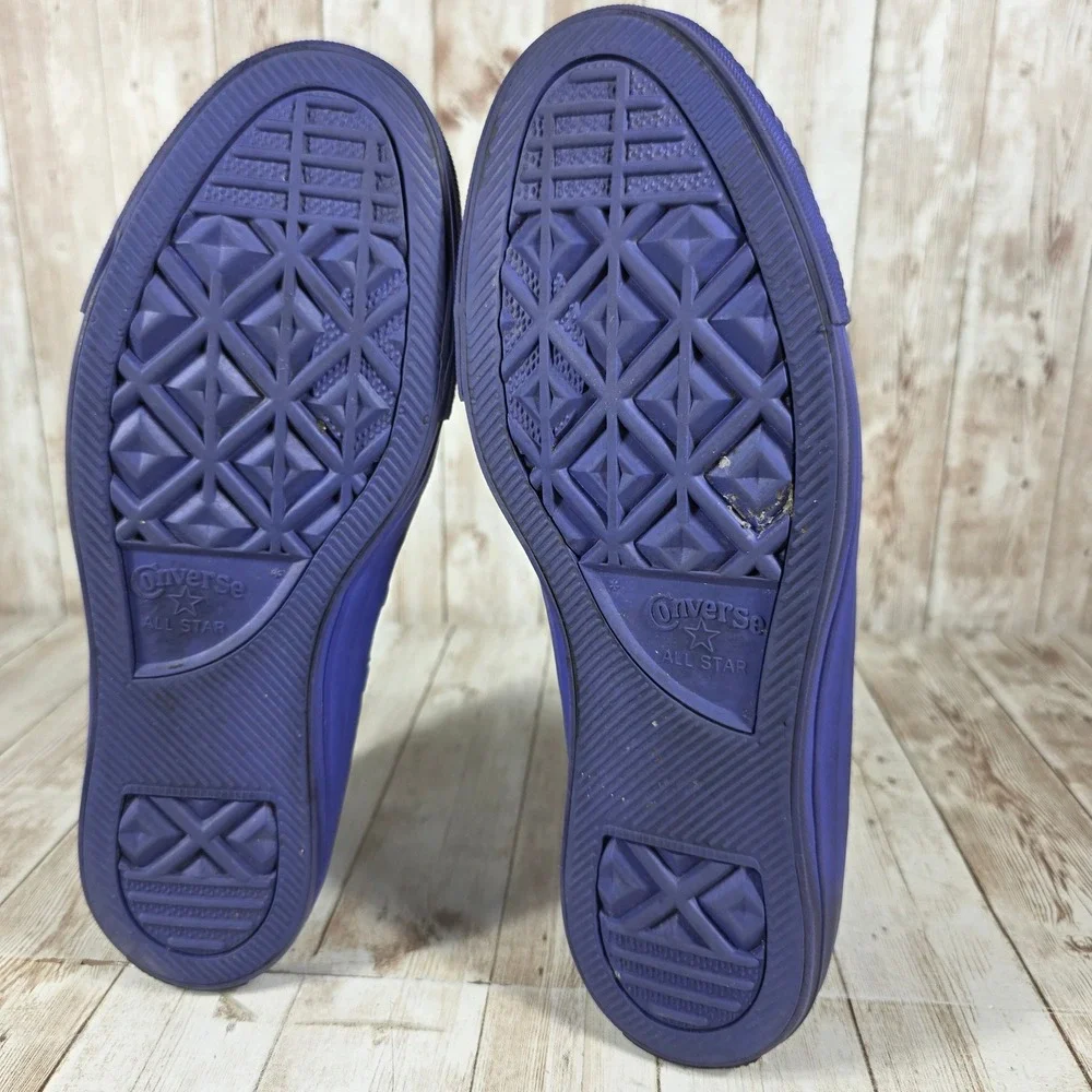 Converse All Star Mid Top Sneakers Purple Casual Shoes Unisex‎ Adult Size 7